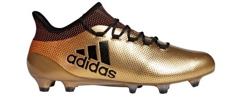 Fußball schuhe Adidas X 17.1 FG gold