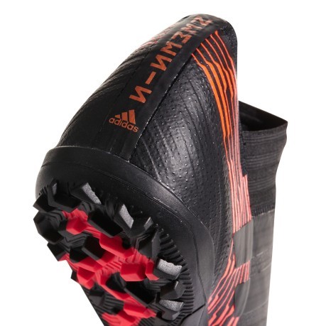 Chaussures de football Adidas 17.3 TF noir rouge