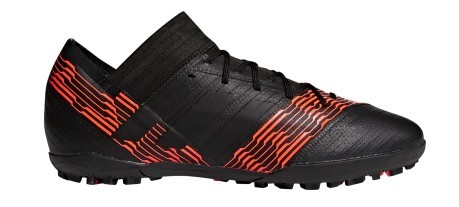 Chaussures de football Adidas 17.3 TF noir rouge