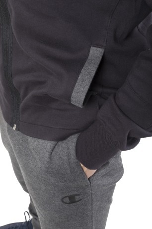 Suit mens Interlock Full Zip black grey