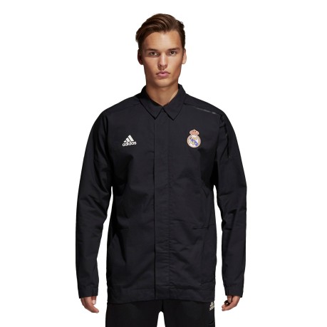 Sweat-shirt de Real Madrid ZNE Veste noir