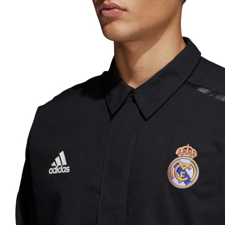 Felpa Real Madrid ZNE Jacket nera