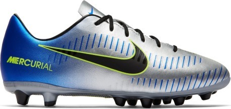 Chaussures de football Nike Mercurial Victory VI Neymar bleu gris