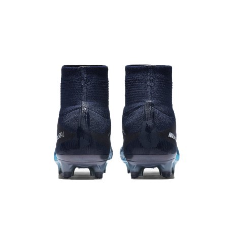 Chaussures de Football Nike Mercurial SuperFly V FG bleu