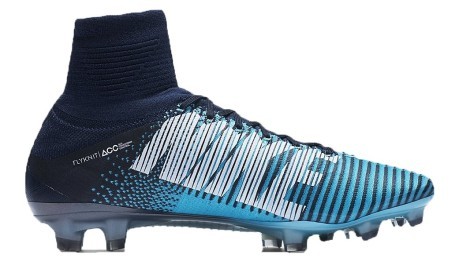 Las botas de fútbol Nike Mercurial SuperFly V FG azul