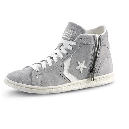Converse All Star Pro Leather Suede, with zip colore Grey - All Star -  SportIT.com