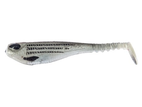 Artificielle SS Shad 4" white shad