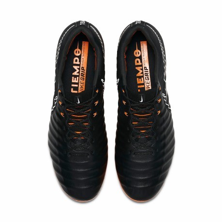 Las botas de fútbol Nike Tiempo Legend VII Elite negro naranja