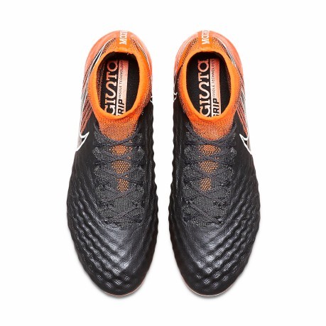 Zapatos de fútbol Magista Obra II Elite FG gris naranja