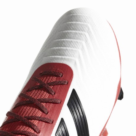 Scarpe calcio Adidas Predator 18.1 FG bianche