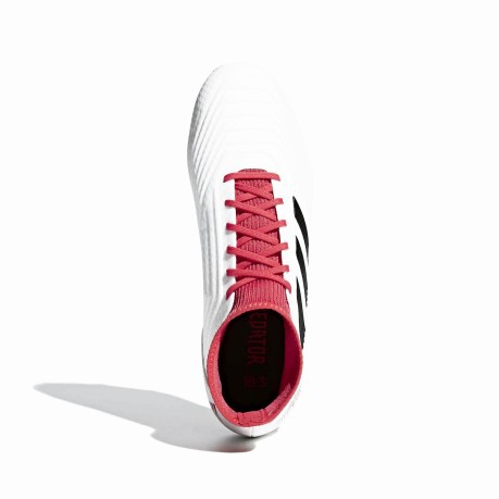 Scarpe calcio Adidas Predator 18.3 FG bianche