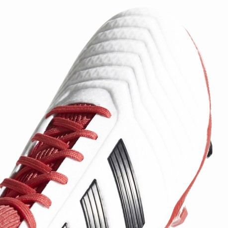 Scarpe calcio Adidas Predator 18.3 FG bianche