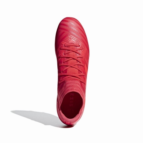 Chaussures de football Adidas Nemeziz 17.3 FG rouge