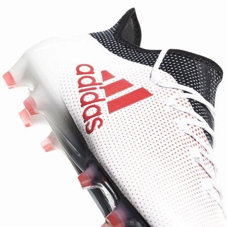 Scarpe calcio Adidas X 17.1 FG bianche