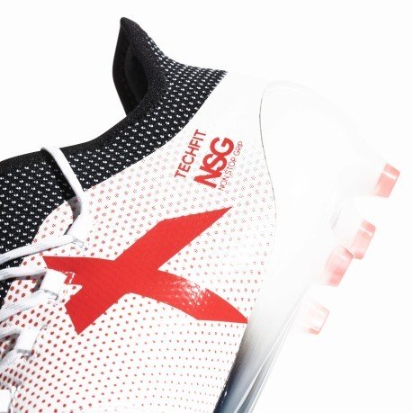 Chaussures de Football Adidas X 17.1 FG blanc