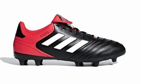 Scarpe calcio Adidas Copa 18.3 FG nere rosse