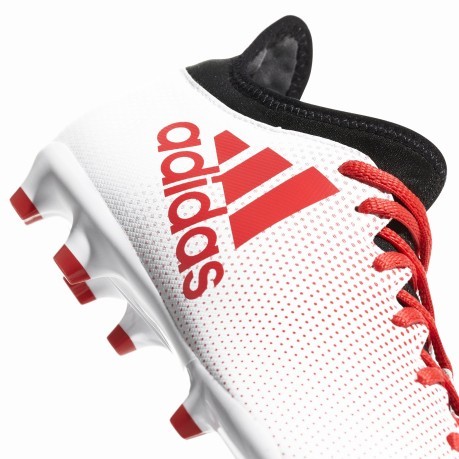Chaussures de Football Adidas X 17.3 FG blanc