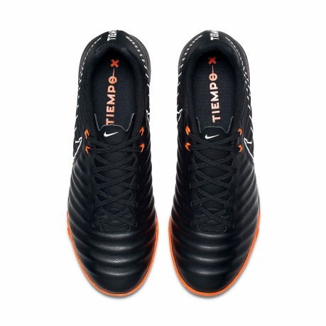 Zapatos de Fútbol Nike Tiempo LegendX VII TF negro naranja