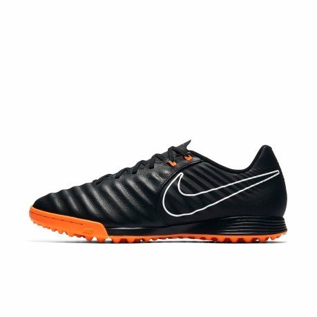 Zapatos de Fútbol Nike Tiempo LegendX VII TF negro naranja