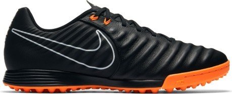 Chaussures de Football Nike Tiempo LegendX VII TF noir orange