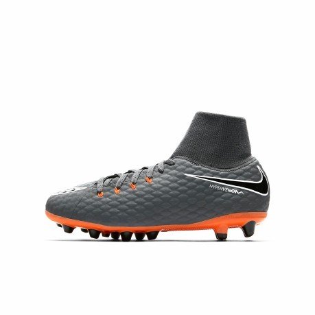 Chaussures de Football Nike Hypervenom Phantom III AG gris