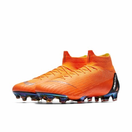 Zapatos de fútbol Mercurial Superfly de Élite VI FG naranja