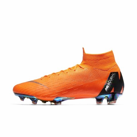 Chaussures de football Mercurial Superfly Elite VI FG orange