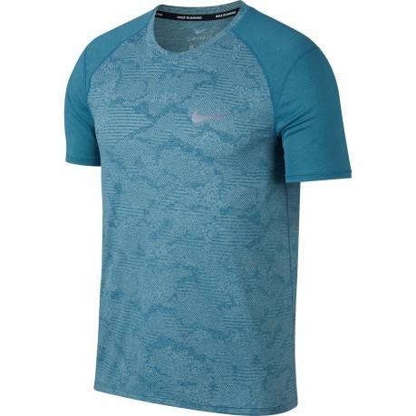 T-Shirt  Running Uomo Dry Miler azzurro