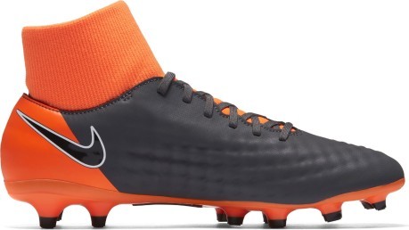 Soccer shoes Magista Obra II Academy FG orange gray