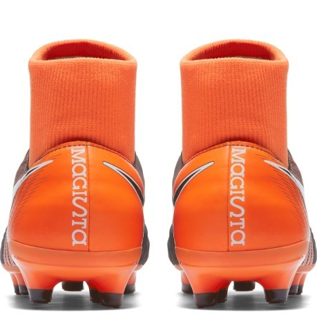 Soccer shoes Magista Obra II Academy FG orange gray