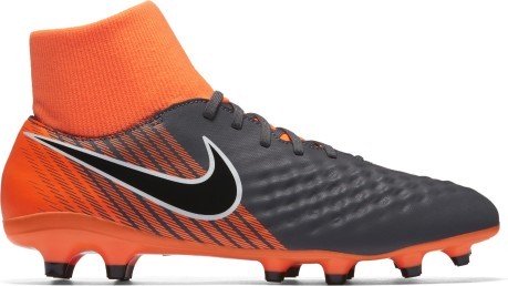 Zapatos de fútbol Magista Obra II Academia FG naranja gris