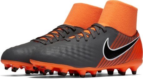 Football boots Magista Obra II Academy FG orange gray