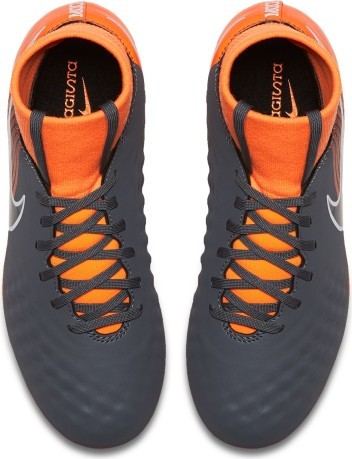 Chaussures de Football Magista Obra II de l'Académie FG orange gris