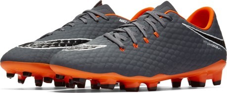Scarpe calcio Nike Hypervenom III FG arancio grigio