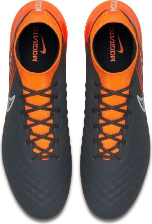 Chaussures de Football Nike Magista Obra Pro II FG-orange-gris