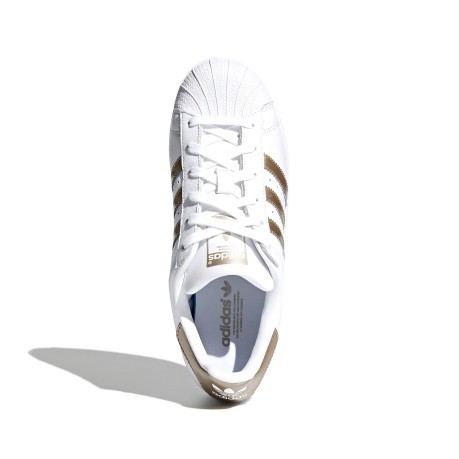 Chaussures SuperStar 2018 or blanc