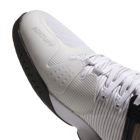 Chaussures de Tennis Hommes AdiZero UberSonic 2 blanc noir