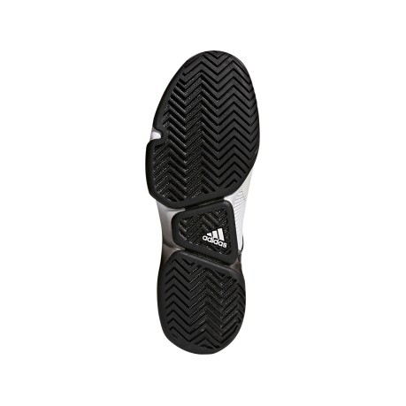 Schuhe Tennis Herren AdiZero UberSonic 2 weiß schwarz