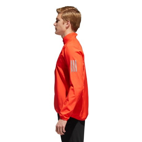 El viento de la chaqueta de Running Man Respuesta de naranja