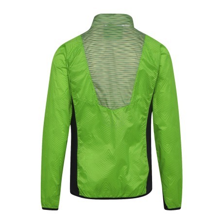 Running jacket Man Bright green