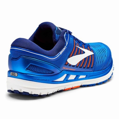 Mens Running shoes if transcend has 5 A4 Stable blue orange