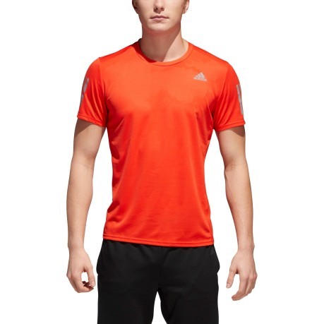T-Shirt Running Uomo Response arancio 
