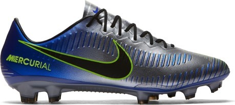 Scarpe calcio Nike Mercurial Vapor XI Neymar FG grigio blu 