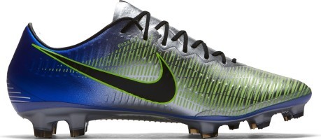 Chaussures de football Nike Mercurial Vapor XI FG Neymar-bleu gris