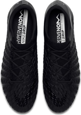 Las botas de fútbol Nike Hypervenom Phantom FG III negro