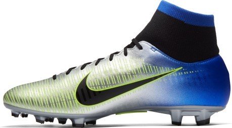 Chaussures de football Nike Mercurial Victory VI Neymar DF FG bleu gris