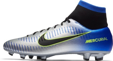 Soccer shoes Nike Mercurial Victory VI Neymar DF FG grey blue
