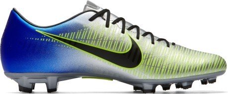 Chaussures de football Mercurial Victory VI FG Neymar-bleu gris