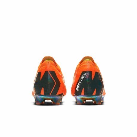 Fußball schuhe Nike Mercurial Vapor XII Elite FG-orange-schwarz