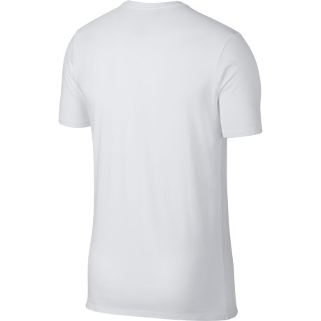 T-Shirt Herren Jordan Iconic JumpMan in schwarz-weiß getragen